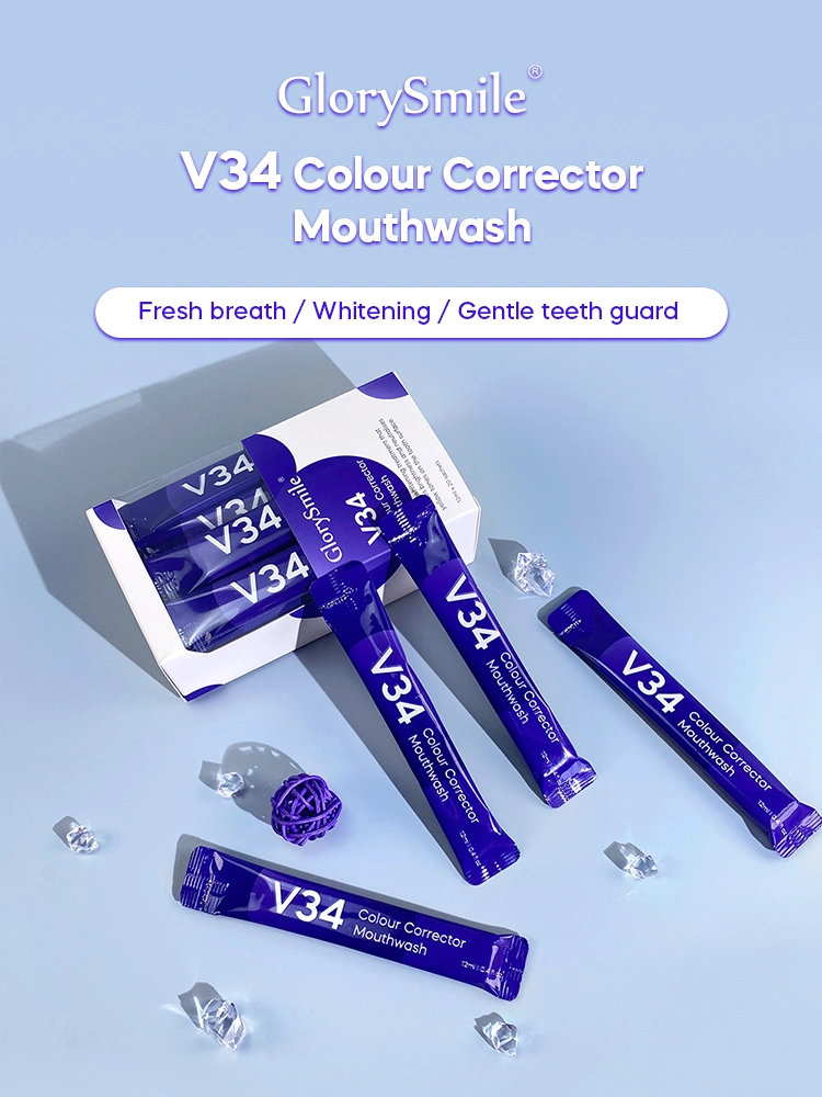 20PCS Natural Travel Cleans The Mouth and Freshens Breath Colour Corrector V34 Mouthwash