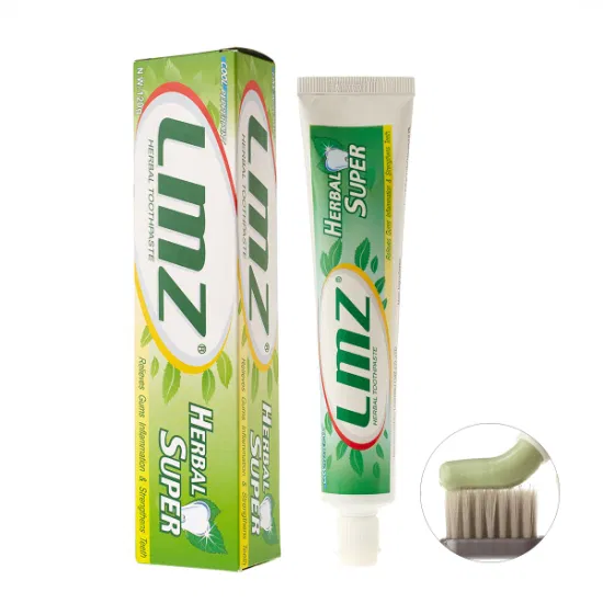 Des échantillons gratuits personnalisent le dentifrice propre à base de plantes naturelles avec logo